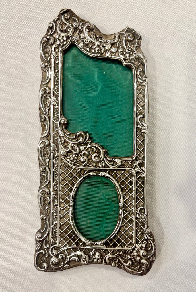 Estate Collection - Vintage Silver Rococo Frame