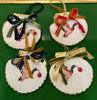 Ornaments - Christmas Mallard on Scallop Shell by Fouts and Finch