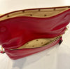 Purse - Velvet Flap Bag XL in Cherry