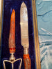 EState Collection - Antique Horn Carving Set