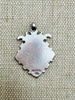 Estate Collection - Fob - Sterling with Rose Gold Center