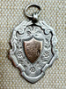 Estate Collection - Fob - Sterling Engraved Shield Watch Fob