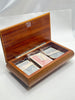 Estate Collection - Vintage Wooden Playing Card Box