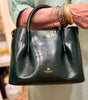 Cuoieria Fiorentina - Candy Small Tote Bag in Vintage Green Leather