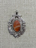 Estate Collection - Fob - Sterling with Rose Gold Cartouche