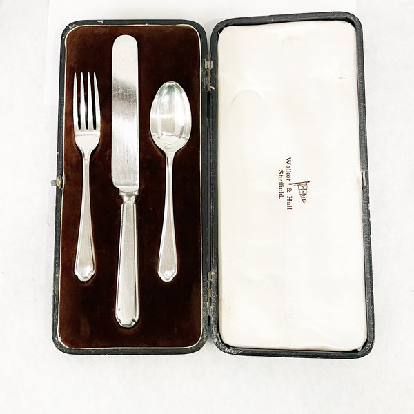 Estate Colelction - Vintage Silver Baby Cutlery Set