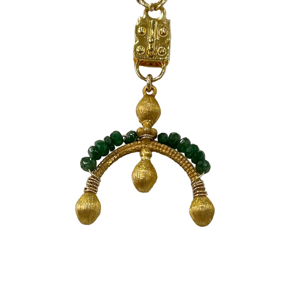 Vignette - Lola Arch w/ Green Tsavorite