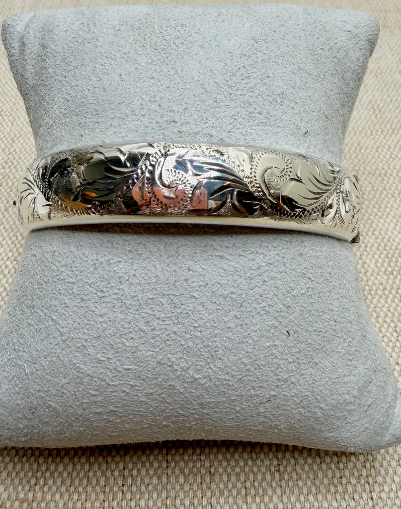 Estate Collection - Bangle - Sterling -Silver  Bracelet