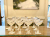 Estate Collection - Vintage Hawkes Crystal Coupes Set