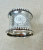 Eatate Collection - Silver Ornate Napkin Ring