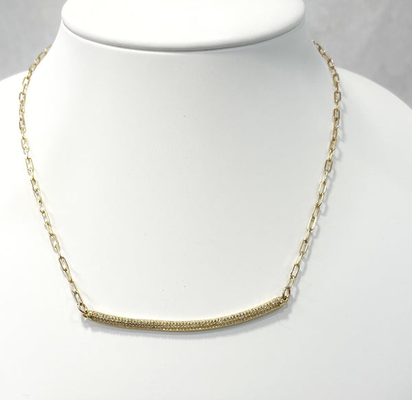 Necklace - The Diamond Curve