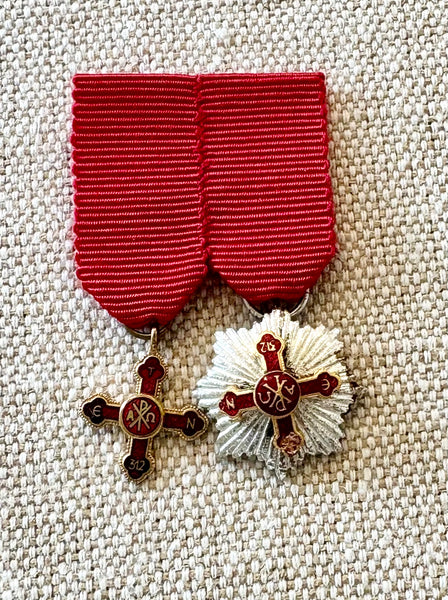 Estate Collection - Vintage Sacred Military Constantinian Order of St. George Medal