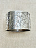 Estate Collection - Bangle - Sterling Wide Cuff  Bracelet