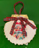 Ornaments - Santa on Scallop Shell by Fouts and Finch