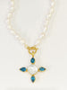 Dina Mackney - Necklace - London Blue Topaz and Doublet Necklace