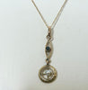 Estate Collection - Necklace with Drop Pendant
