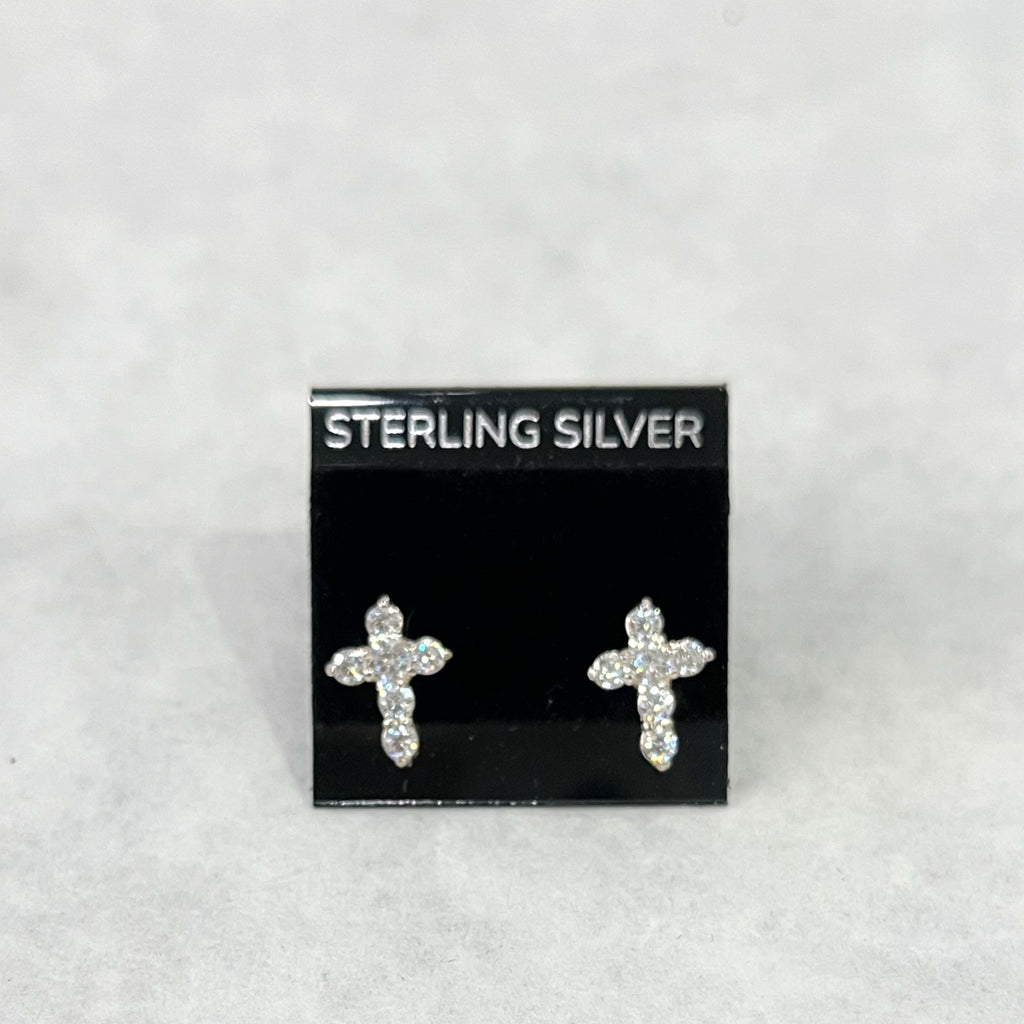 Earrings - Cross Stud Earrings