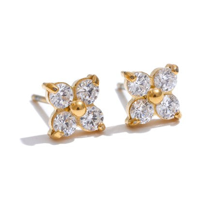 Earrings - Dogwood Studs