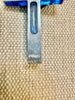 Estate Collection - Vintage French Blue Lucite Crucifix Necklace