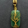 Vignette - Gold Tree of Life on Adventurine