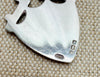Estate Collection - Fob - Sterling Engraved Shield Fob