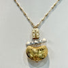 Sennod Vignette - Azby Victorian Gold Coach Cover on Silver Bar