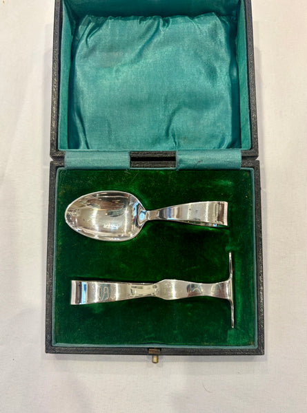 Estate Collection - Antique Baby  Feeding Set