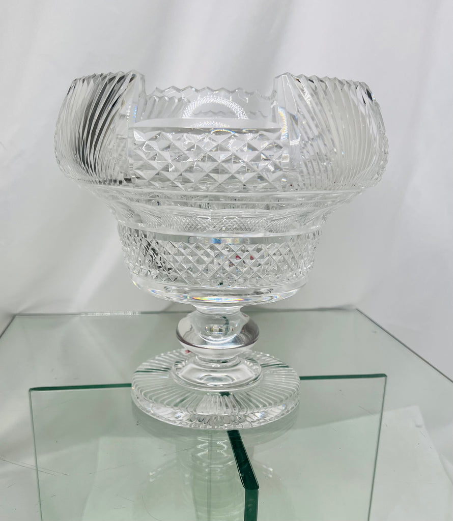 Estate Collection Urn - 19th C. Antique Irish Crystal Heavy