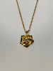Estate Collection - Vintage Gold Flower Necklace
