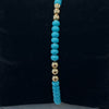 Bracelet - Stretchy Colored Beads w/14KGold Filled Bead Accent