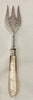 Estate Collection - Antique Silver and Mother of Pearl  Bread Fork