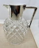 Estate Collection - Crystal and Sterling Antique Claret Pitcher