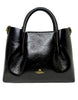Cuoieria Fiorentina - Candy Small Tote Bag in Vintage Black Leather