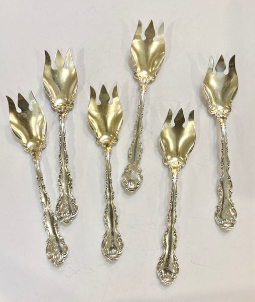 Estate Collection -Sterling Ice Cream Forks Set