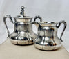Estate Collection Silver Plate Creamer & Sugar