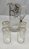 Estate Collection - Vintage Pitcher and Glasses Set