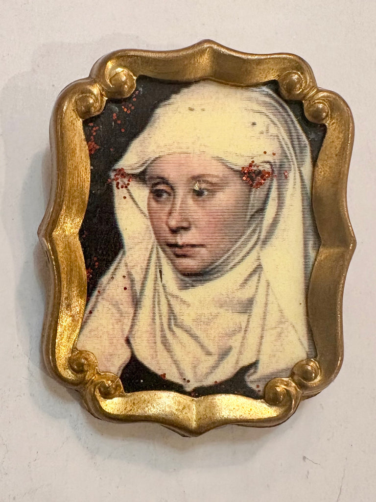 Estate Collection - Vintage Brooch "Portrait of a Woman"