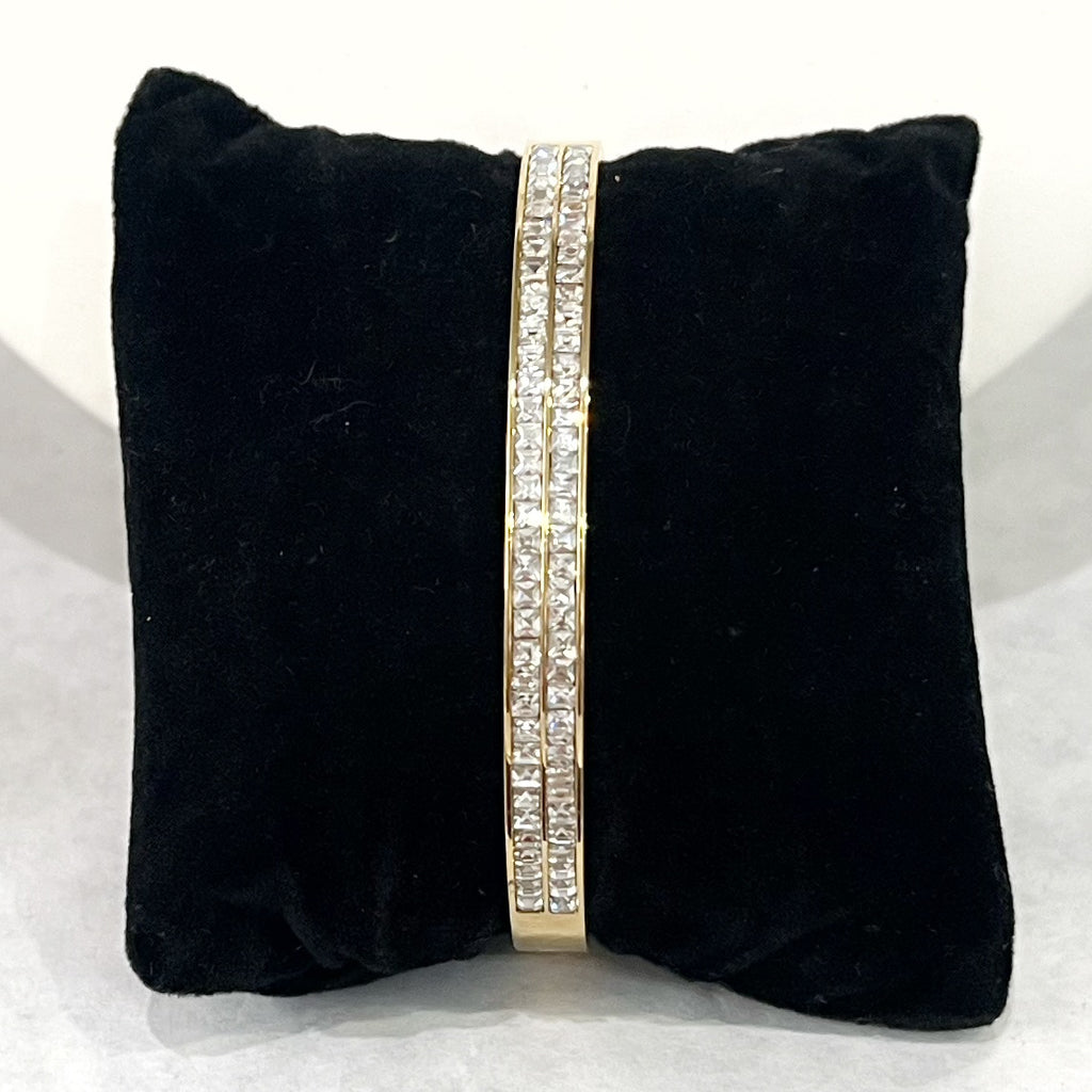 Bracelet - CZ Double Tennis Bracelet