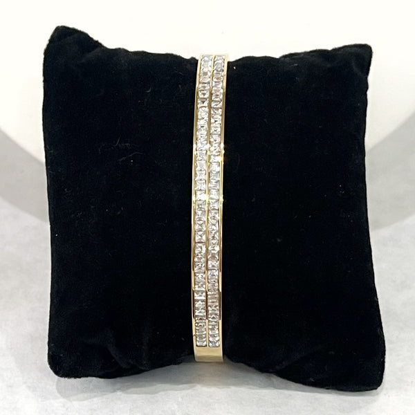 Bracelet - CZ Double Tennis Bracelet