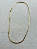 Estate Collection - Vintage Gold Herringbone Necklace