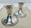 Estate Collection - Candlesticks - Sterling Duchin Pair