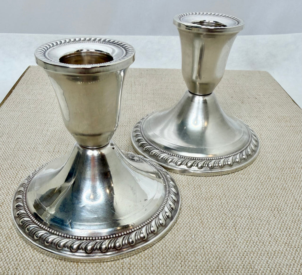 Estate Collection - Candlesticks - Sterling Duchin Pair