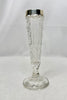 Estate Collection - Antique Crystal and Sterling Bud Vase