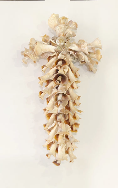 Handmade Seashell Cross