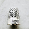 Estate Collection - Silver Dorcas English Thimble