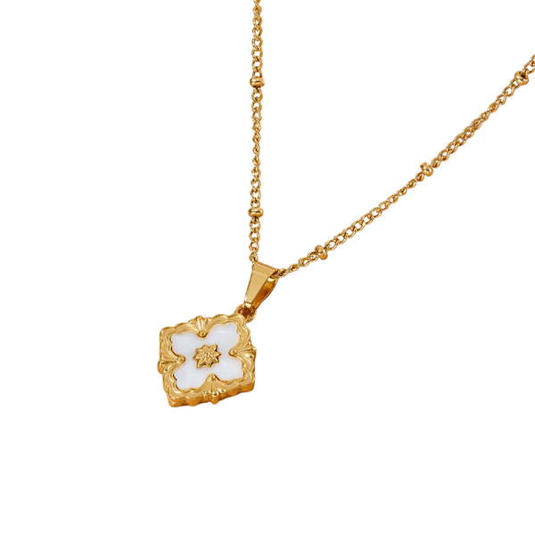 Necklace - French Cross Necklace