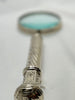 Estate Collection - Vintage Ornate Silver Tone Magnifying Glass