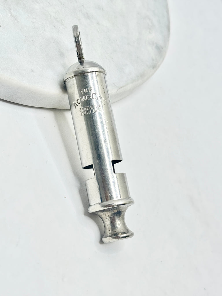 Estate Collection -  Silver The Acme City Whistle