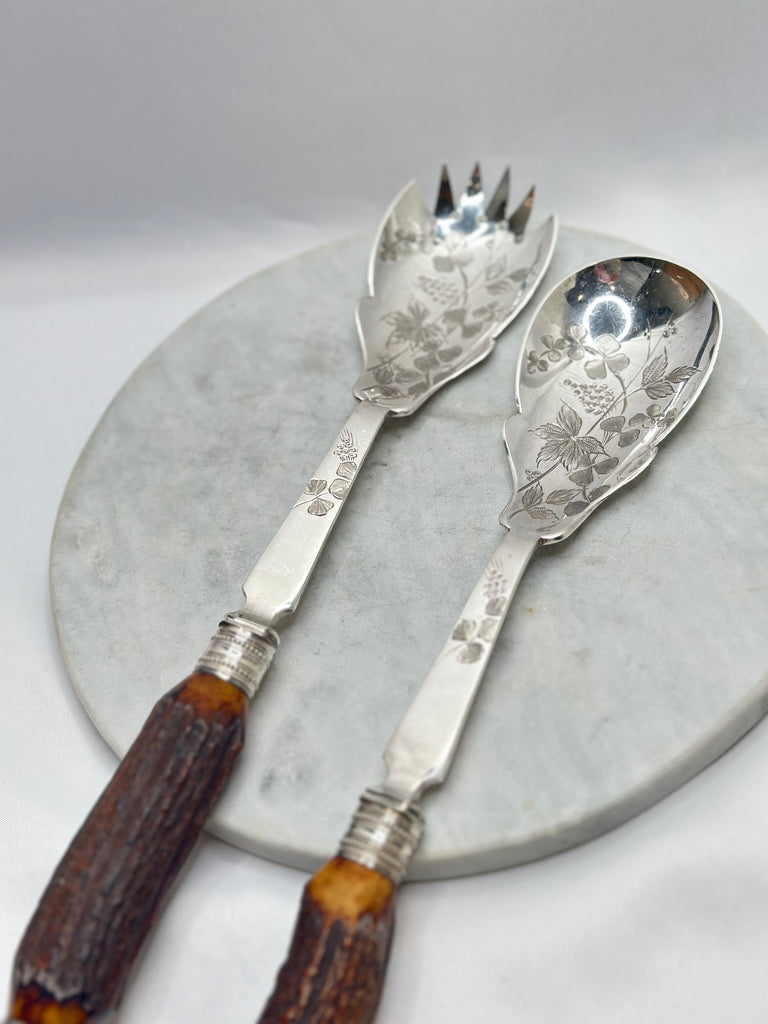 Estate Collection - Silver Plate Serving Set