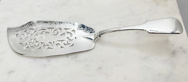 Estate Collection - Sheffield Silver Plate Fish Server